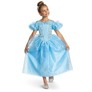Brand new- Disney Princess Cinderella Deluxe Girls Halloween Costume